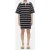 Closed Short Polo Dress Black