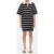 Closed Short Polo Dress Black