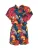 SUNFLAIR Jumpsuit  neonblauw / geel / lichtrood / zwart