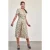 Kate Bloom swing jurk in crème en multi