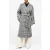 French Connection Check Trench Coat Multi