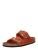 BIRKENSTOCK Huisschoenen ‘Arizona’  roestrood