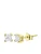 Lucardi Oorbellen  goud / transparant
