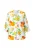 Ulla Popken Blouse  geel / groen / lichtgroen / oranje / wit
