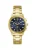 GUESS Analoog horloge ‘ PALMER ‘  navy / goud