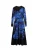 Desigual Jurk  blauw / zwart