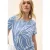 Cecil Dames Shirt met bloemenprint in Blauw
