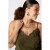 MS Mode Plus Size top – olijfgroen