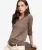 Superdry & Co Washed V-hals Trui Slanke Pasvorm Brown