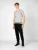 Emporio Armani T-shirt V-Neck Mannen Grijs Grijs