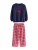 Next Nachtkledij  navy / cranberry