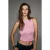 Eenvoudige geweven blouse zonder sluiting