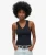 Athletic Essentials Hemdtopje met Kanten Rand Blauw