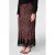 MS Mode midi rok Plus Size met panterprint – bruin
