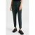 WE Fashion slim fit pantalon donkergroen