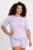 YOEK Lounge T-shirt lila