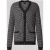 Christian Berg Men Cardigan van kasjmier met V-hals