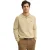 Beige trui met polokraag, knopen en Rigby Go-logo