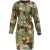 River Woods Dress Ls Fancy Toppart Green