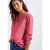 Street One Dames Corduroy blouse met ruches in Roze