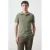 Mango Man slim polo groen