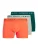 JACK & JONES Boxershorts ‘JACBENNETT’  grijs gemêleerd / spar / oranje