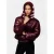 PIECES balaclava PCNAMBI bordeauxrood/roze