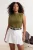 Trendyol Curve Dames Groen Effen Mouwloos Getailleerd Grote maten Blouses