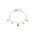Luxenter armband in metaallegering en witte parel, afgewerkt in 18 karaat roségoud – Cainhtsi