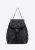Wittchen Dames Leren Rugzak met Ketting, Zwart, Natuurlijk Leer