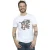 Disney Heren Knabbel ´n Babbel Bril T-Shirt (Wit)