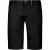 No Excess Short chino garment dyed twill stre black