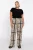 YOEK straight regular waist broek beige