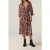 BA&SH Mid-length Dress Bordeaux