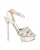 Charlotte Olympia I Heart You Metallic Plateausandalen in Gouden Leer