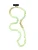 Cheeky Chain Munich Smartphonehoesje ‘Funky’  goud / lichtgroen / wit