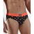 Geprinte elastische katoen slip Admas Fruits (x2)