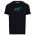 Gebroken wit Bounce Cross Off Design slim-fit zwart T-shirt