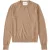 Closed Crew Neck Long Sleeve Knits Brown Sugar