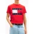 Tommy Hilfiger Tjm Regular Big Flag Ss Rapid Red