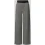 RAFFAELLO ROSSI Wide leg stoffen broek met elastische band met label, model ‘ELAINE’