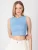 Hiccup Gebreide top  lichtblauw