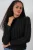 Gestructureerde Slim Fit Halve Col Blouse