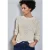 Street One Dames Trui met gebreid patroon in Beige