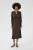 Jurk CUpania Relaxed fit brown
