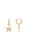 Luxenter Oorbellen ‘Estrella’  goud