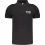 Accademia Militare Zwarte Katoenen Poloshirt voor Mannen