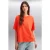 T-shirt met ronde hals, relaxed fit en splitten
