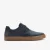 Lockton Das Navy Olie Leer Sneakers
