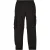 Urban Classics Cargo broek met rits voor heren (Zwart)